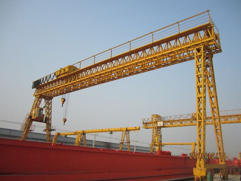 good quality 20 ton mobile U beam double truss gantry crane
